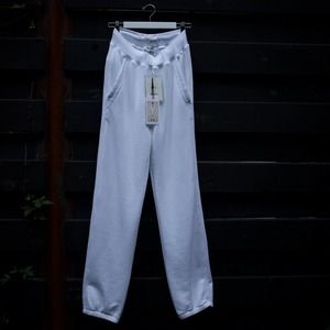 [New] Acne Studios Reserve Label Optic White Sweatpants